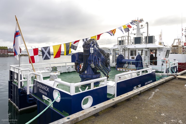 Bakkafrost’s first electric catamaran delivered