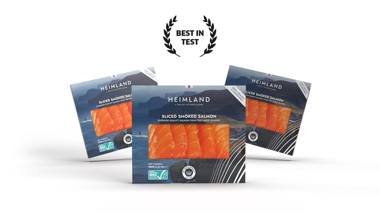 Bakkafrost Smoked Salmon voted the “best product in test”
