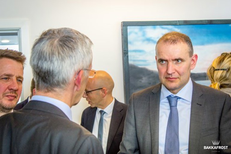 Icelandic President Visiting Bakkafrost