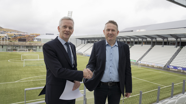 Bakkafrost extends sponsor contract with Faroese men's national football team