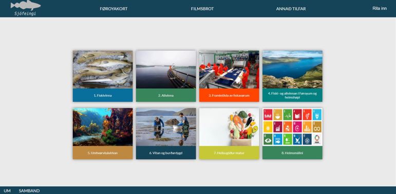 Faroese educational material on sustainable fishery and aquaculture published